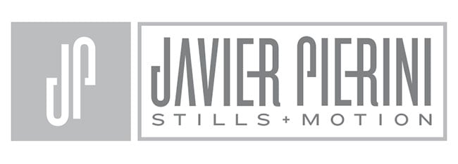 Javier Pierni logo option with JP box