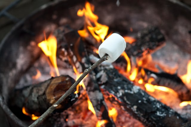 Kimberly Davis photo of a campfire