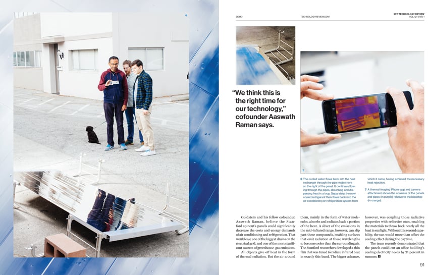 Tear sheet by Leah Fasten for MIT Technology Review.