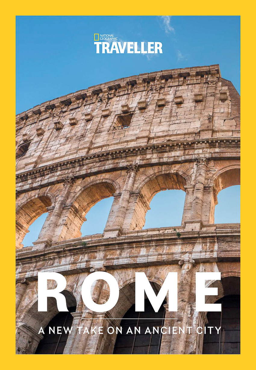 Image of the Rome issue of NatGeo Traveller (UK) by Nico Avelardi.