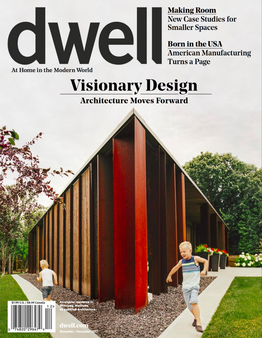 Tear Sheet from Dwell Magazine by Vancouver, Canada based photographer Kamil Bialous