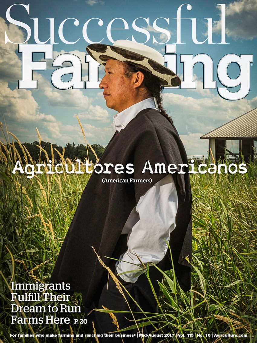 Cover image of Bob Stefko's photography for Successful Farming.