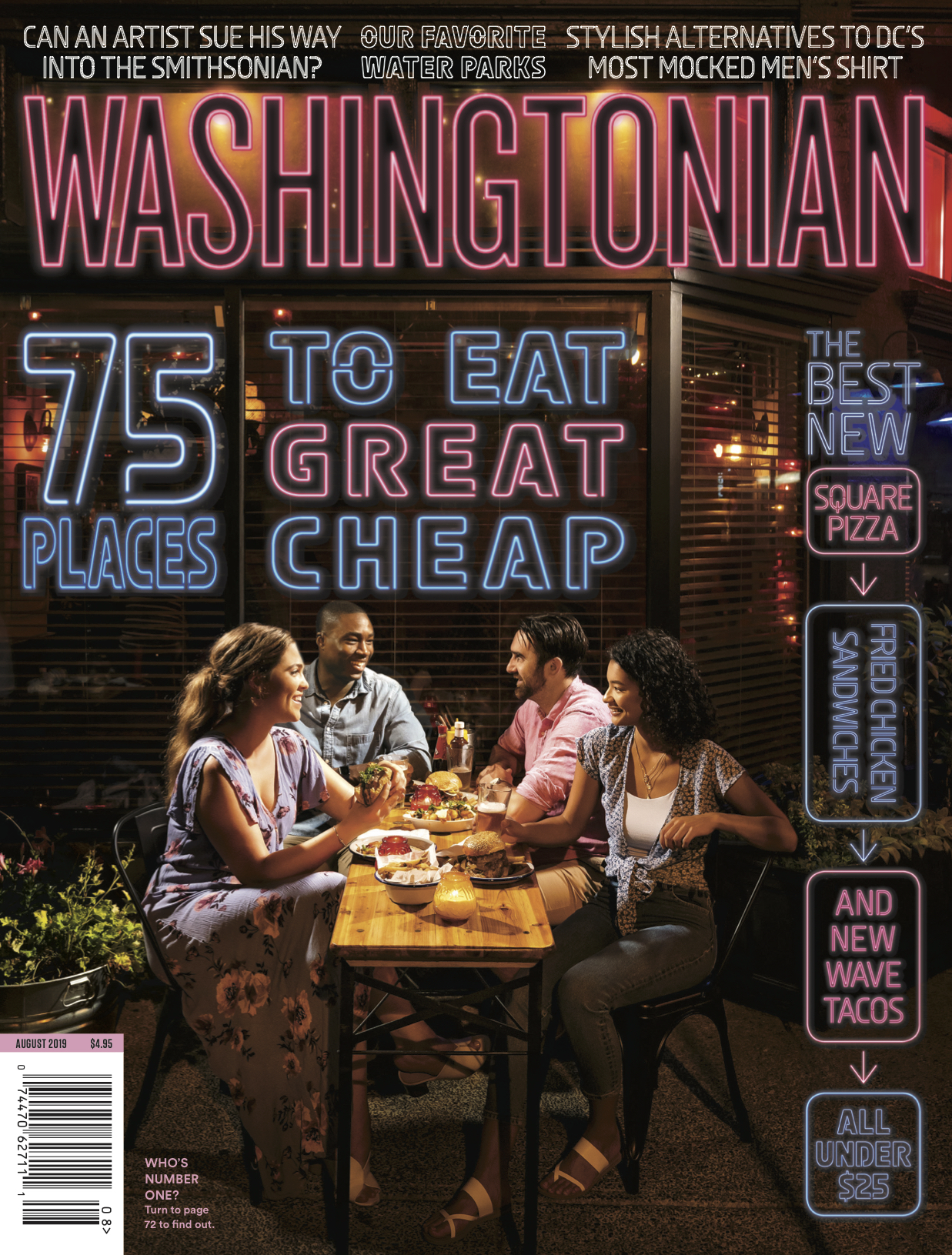 Scott Suchman's cover photograph for Washingtonian Magazine.