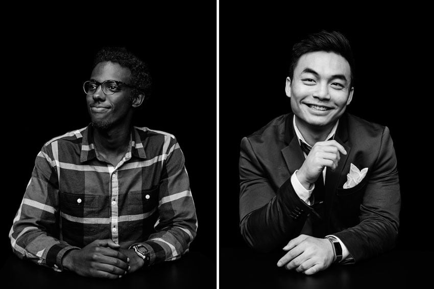 Weekly roundup: Portraits of the entrepreneurs pitching to the investors, photo by Doug Levy.