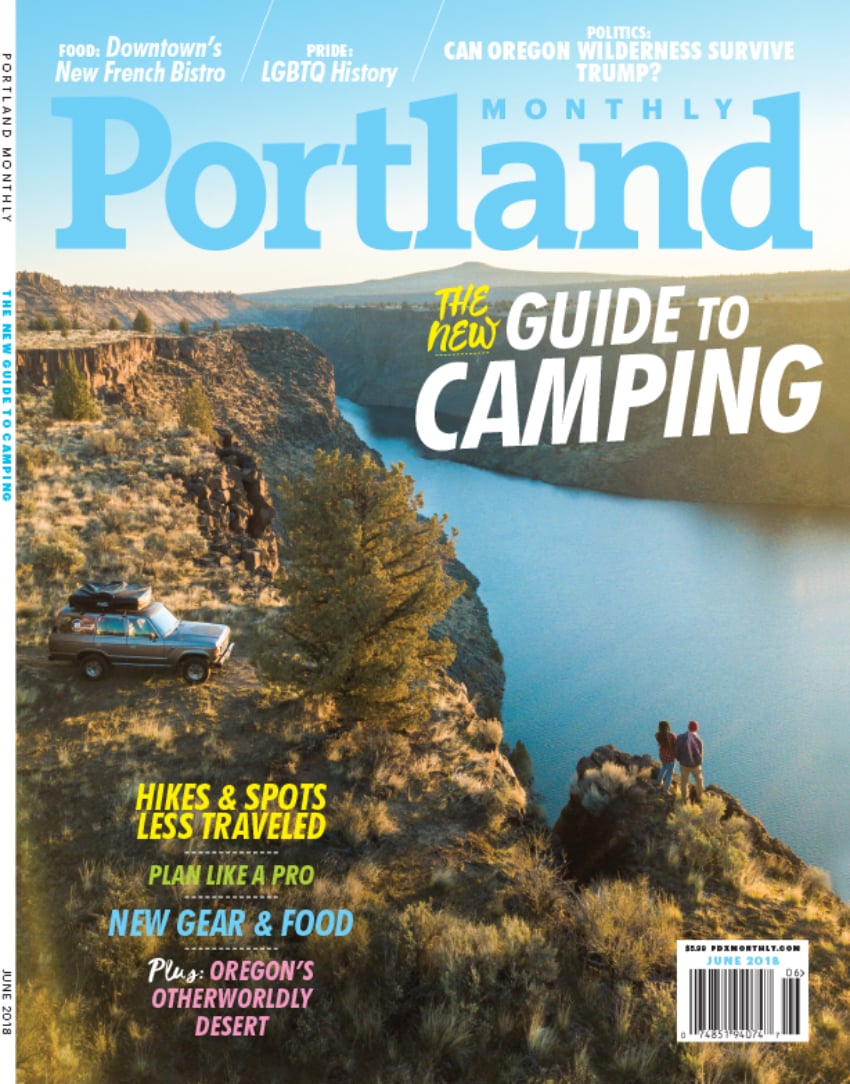 Cover of Portland Monthly Magazine by photographer Isaac Lane Koval