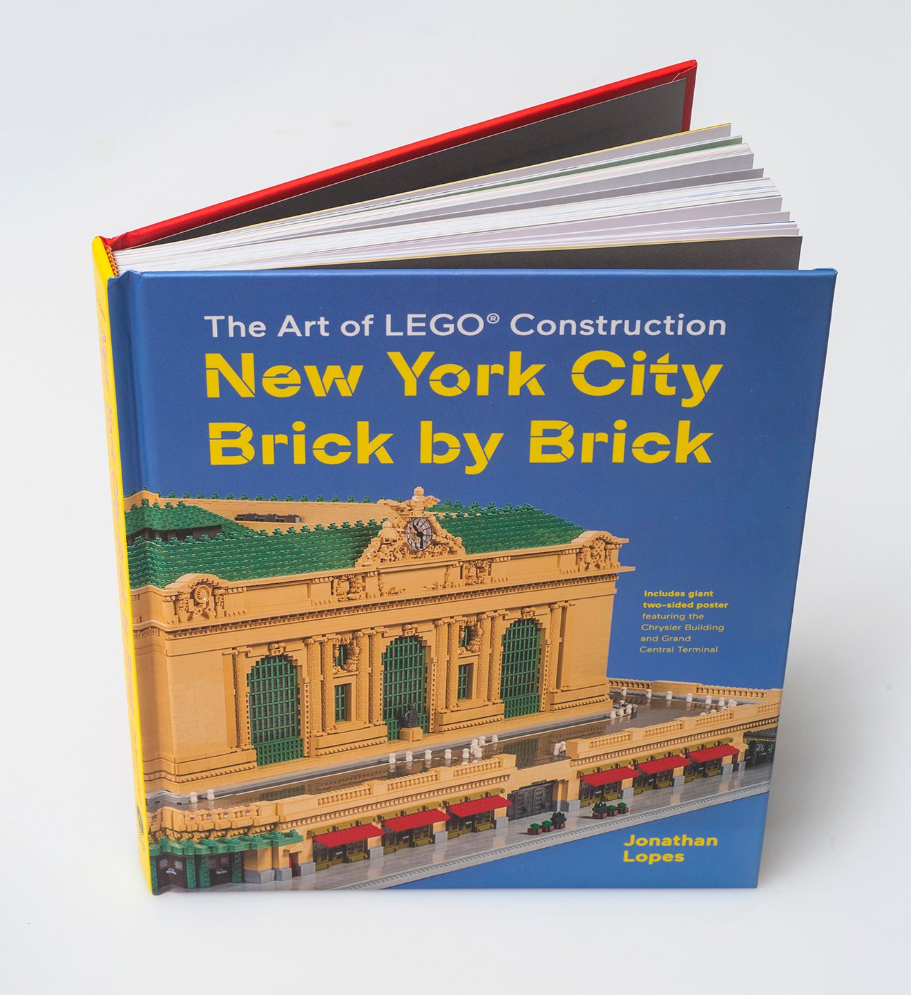 The front cover of NYC Brick by Brick by Jonathan Lopes as photographed by Bryan Regan