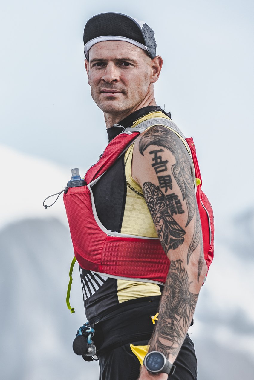 Photo of long distance runner Gediminas Grinius shot by photographer Matt Trappe.