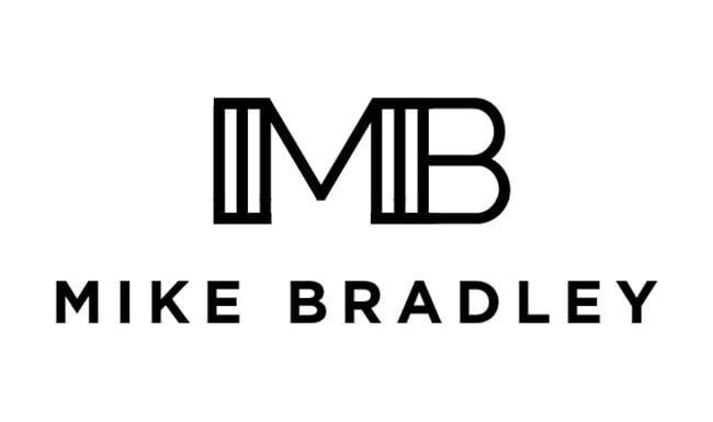 First round of new logos showing mike's initials connected and his name spelled out underneath
