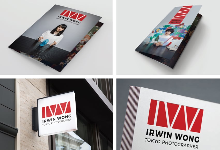 Stationery and brand identity for Irwin Wong.
