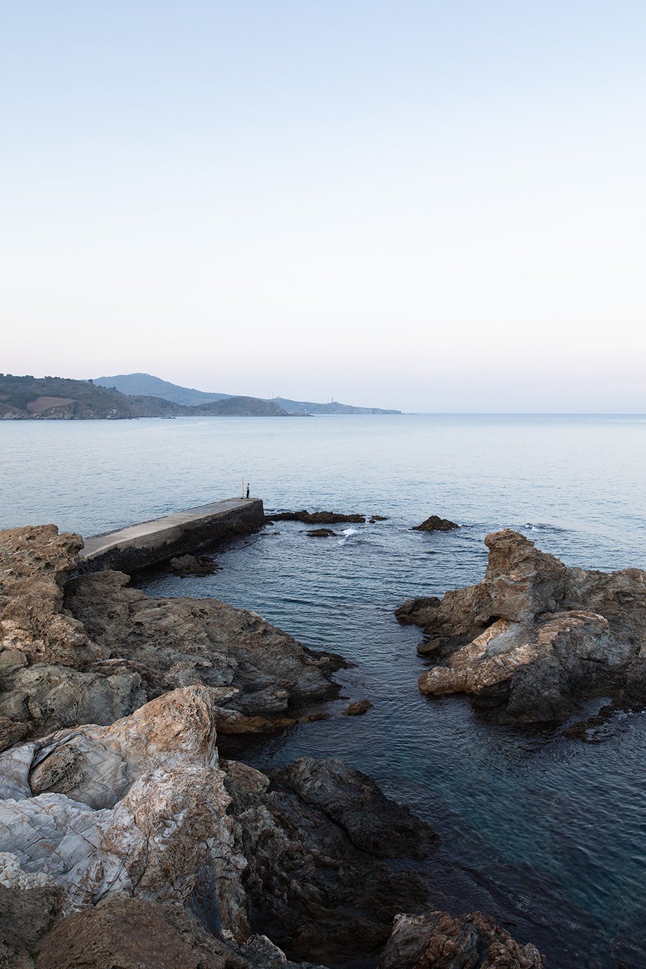 The bay at Banyuls-Sur-Mer in southern France shot by Markus Altmann for Terra Mater magazin