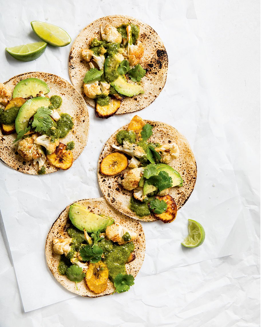 Kristin Teig's image of cauliflower tacos, used in an SEO audit.