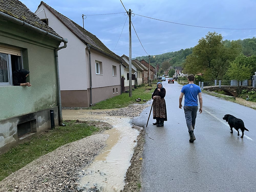 Flood in Srednji Lipovac