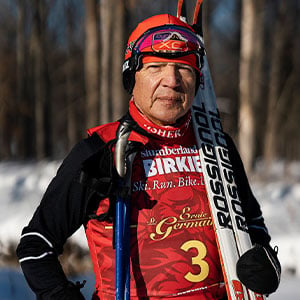 Unpublished: Ben Brewer Cross-Country Skiing with Ernie St. Germaine