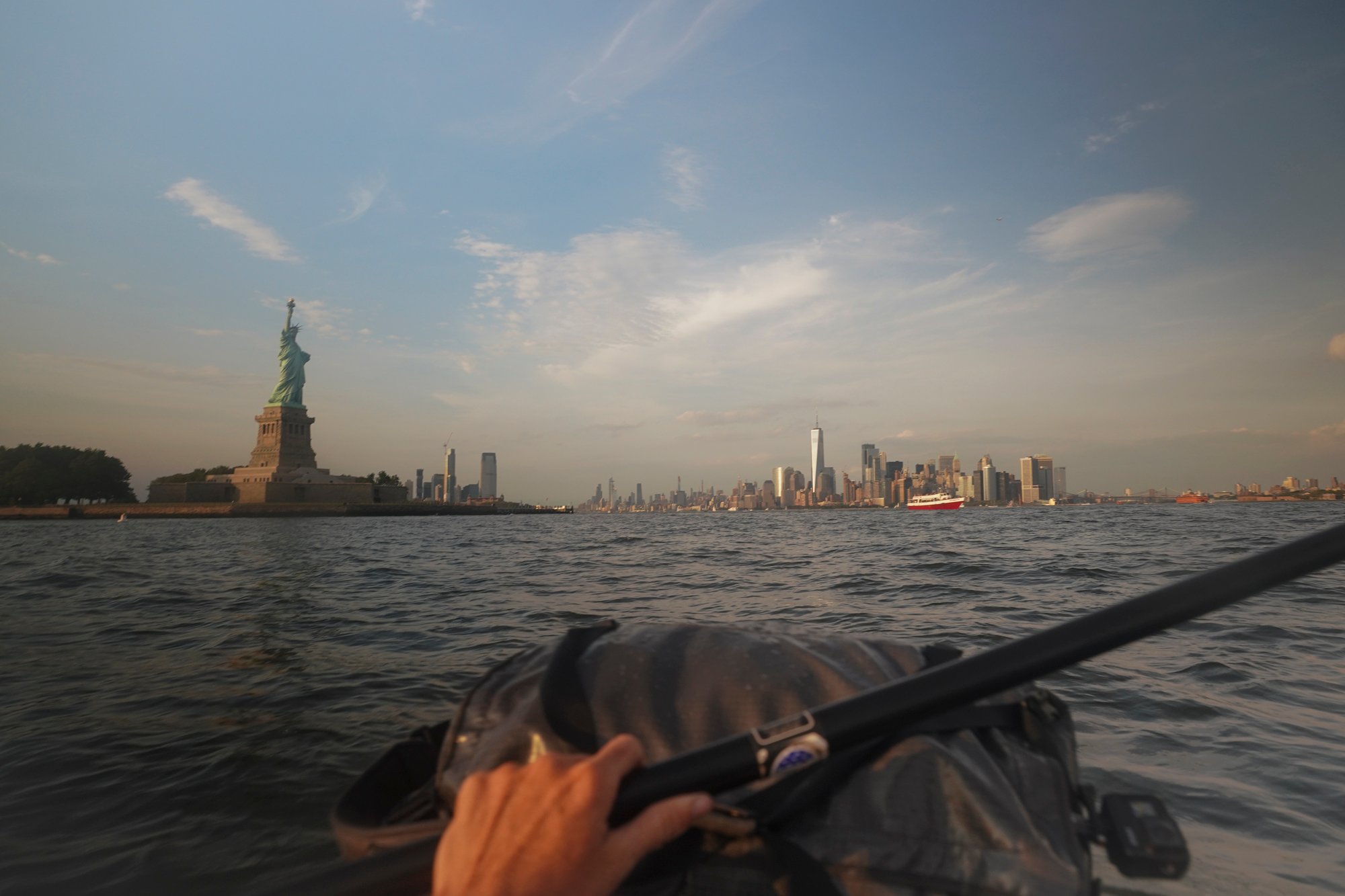 Brendan Davis Source to Sea Statue of Liberty