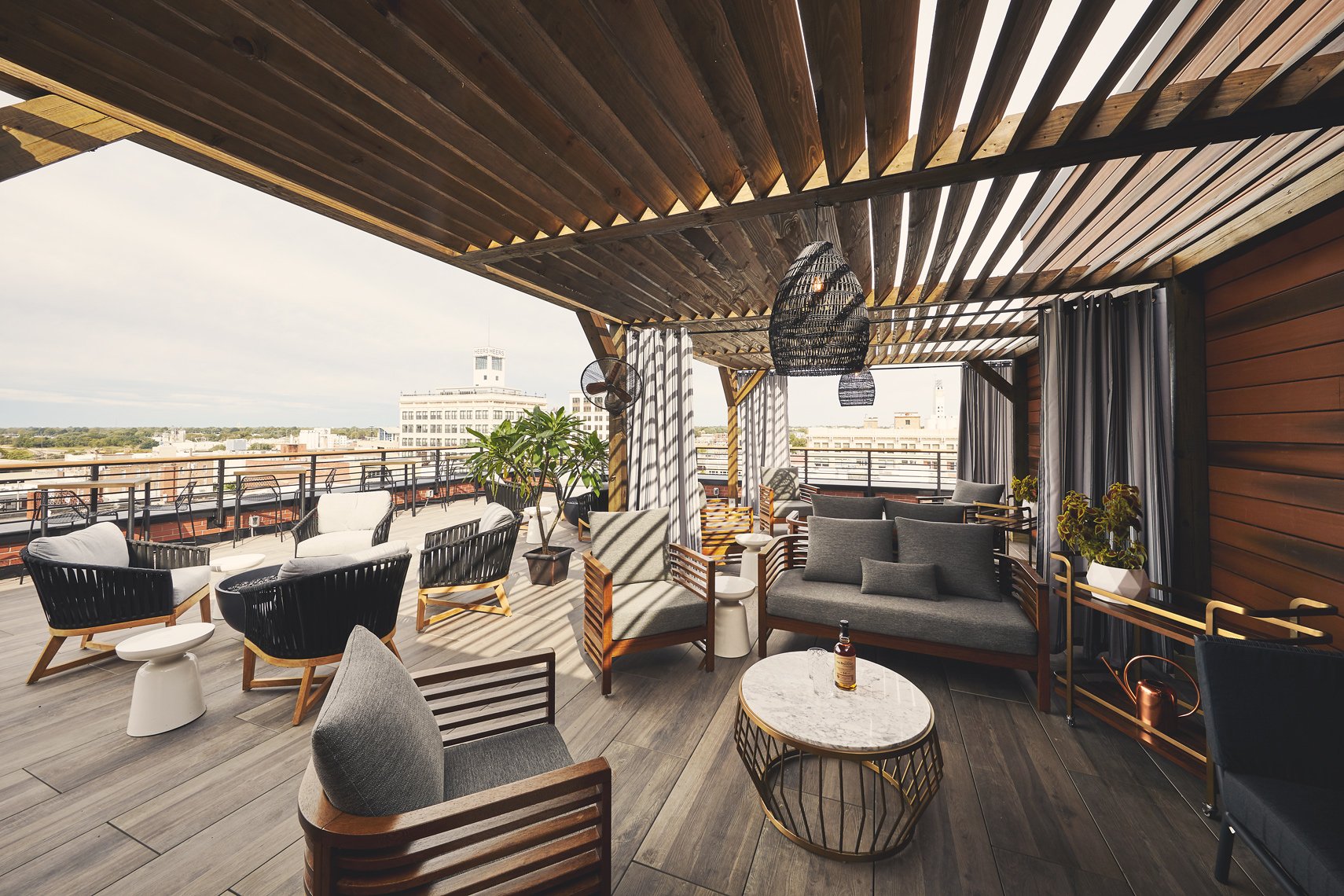 George Ferris Hotel Vandivort Vantage Rooftop Bar