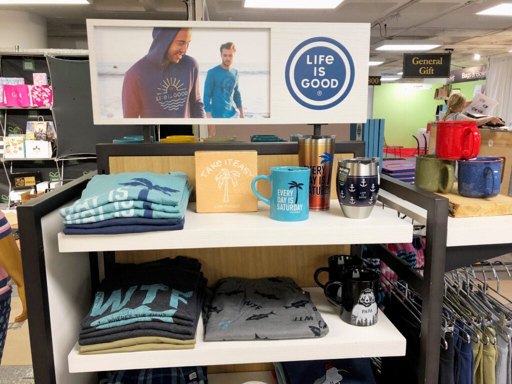 One of Bryan's images used for a retail display. 