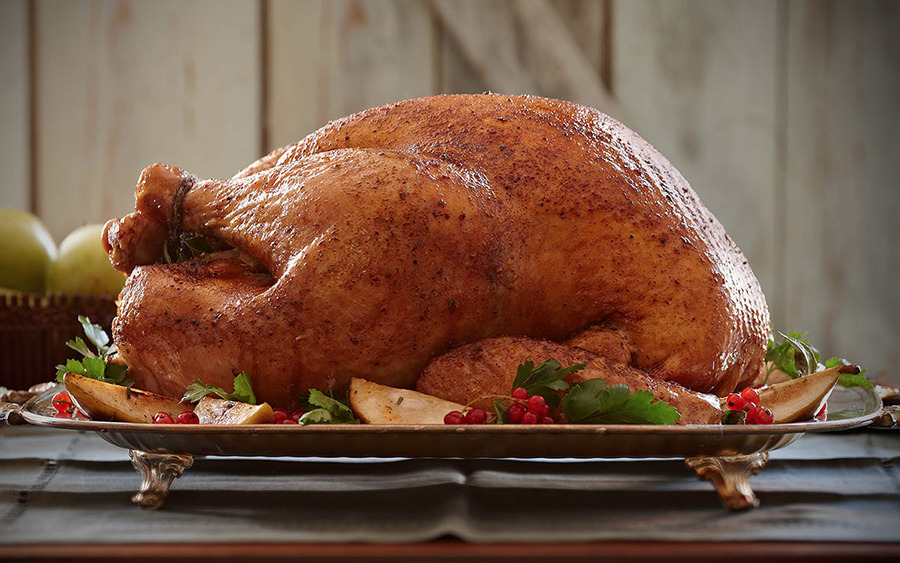 Michael Pohuski roast turkey photograph