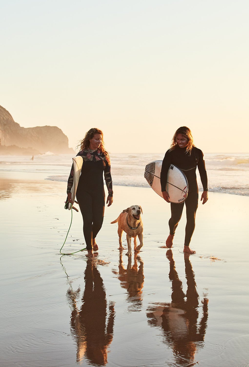 Richard James Taylor photographs sibling surfers for National Geographic Traveller