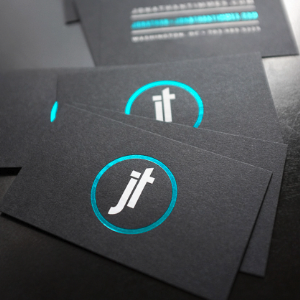 Business Cards: Foil-stamped Cards Jonathan Timmes