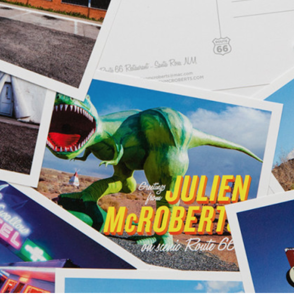 Print Promo: Julien McRoberts’ Postcards from Route 66
