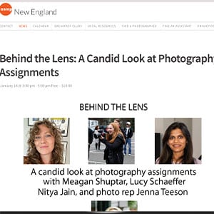 A Candid Look at Photography Assignments With ASMP New England