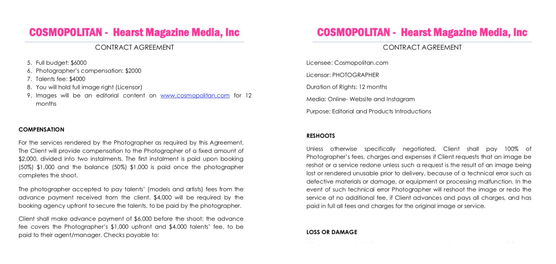 Industry News: Cosmopolitan Photo Scam
