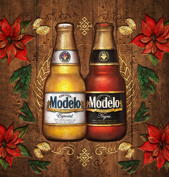 Chicago Photographer Dan McBride's  product photography for beer brand Modelo Especial.