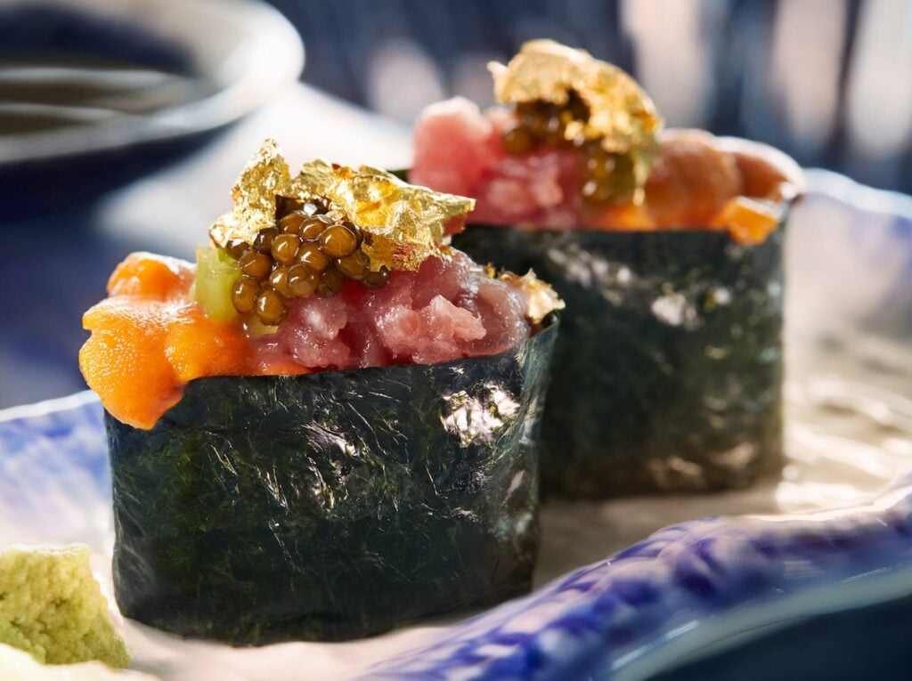 Photo of sushi by David Bishop.