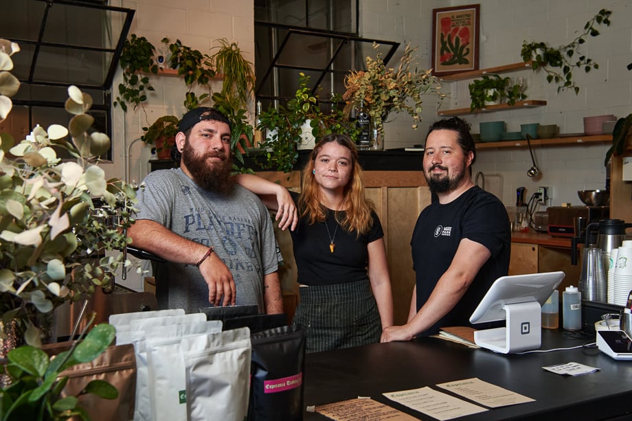 The Esperanza Trading Company Staff photographed by Portland-based food and drink photographer Dina Avila. 
