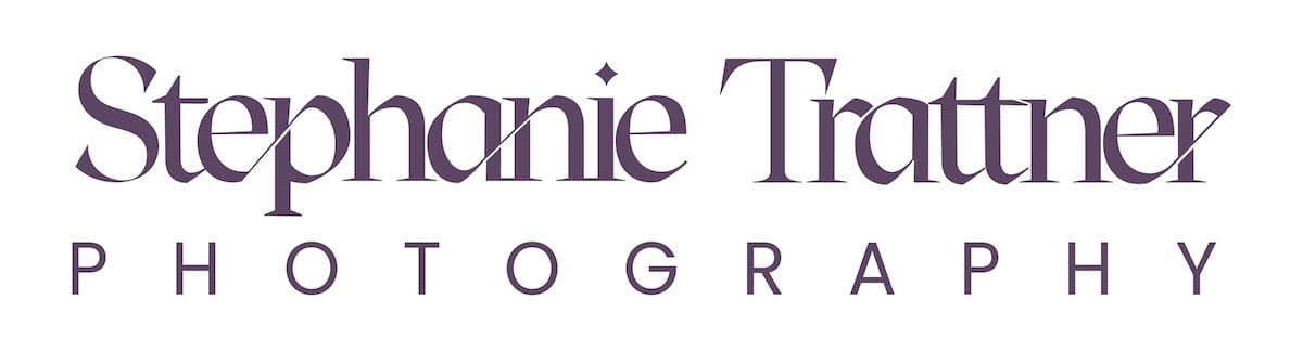 Stephanie's final logo which she implemented across her marketing materials.