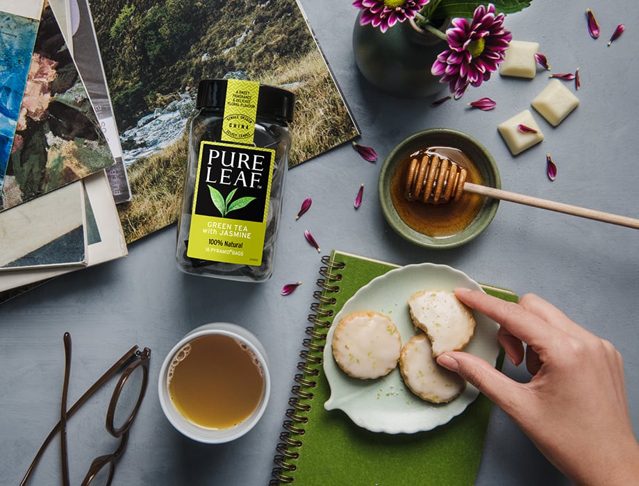 Pure Leaf Green Tea with Jasmine shot by Michael Marquand
