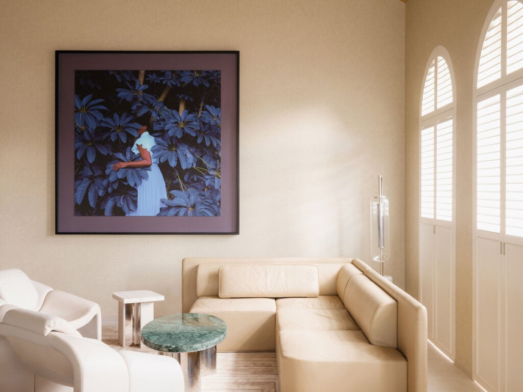 A color photo of a hotel room interior by Alvin Ng, as part of the Client Introductions service.