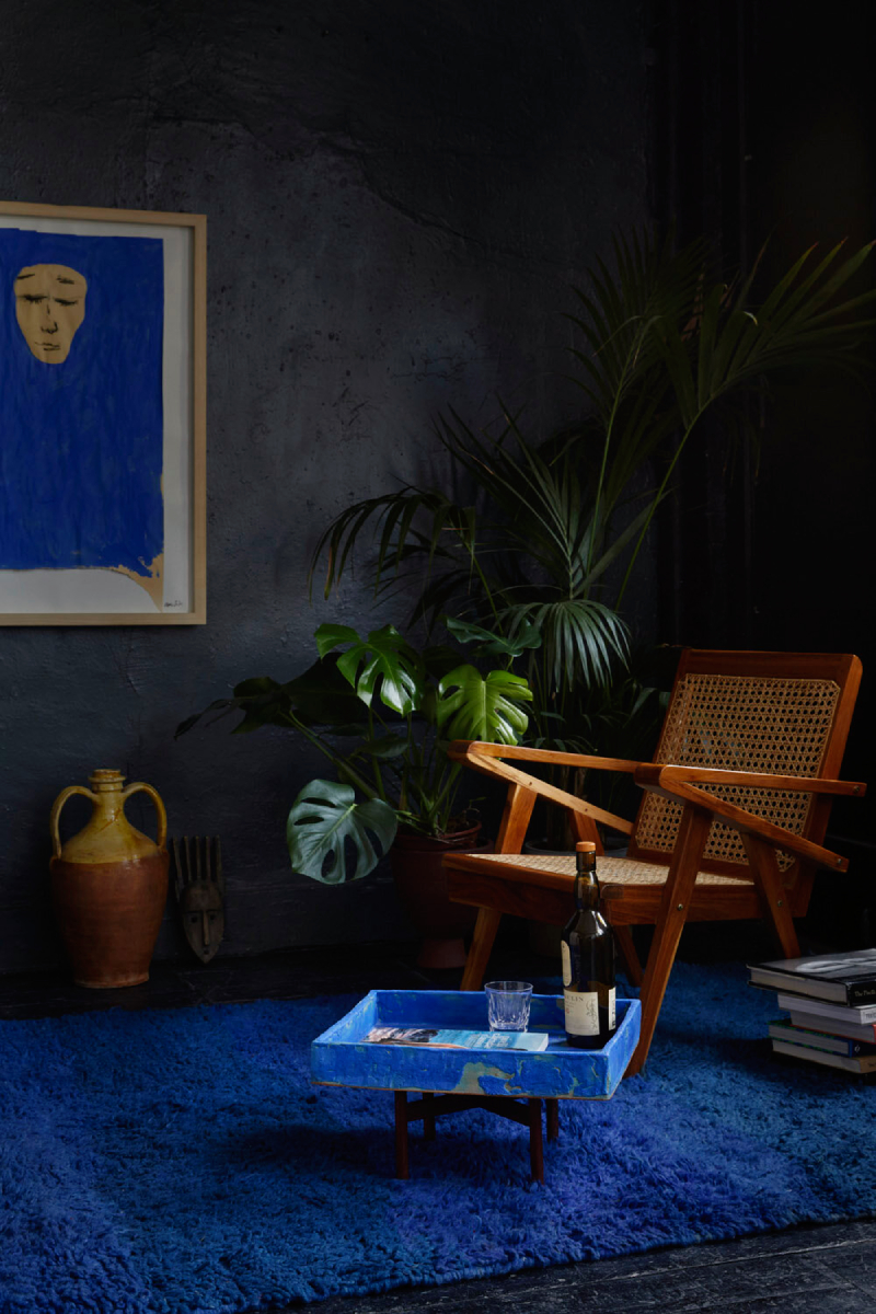 A color photo by Interiors photographer Ola M. Smit of a living room in a residential home.