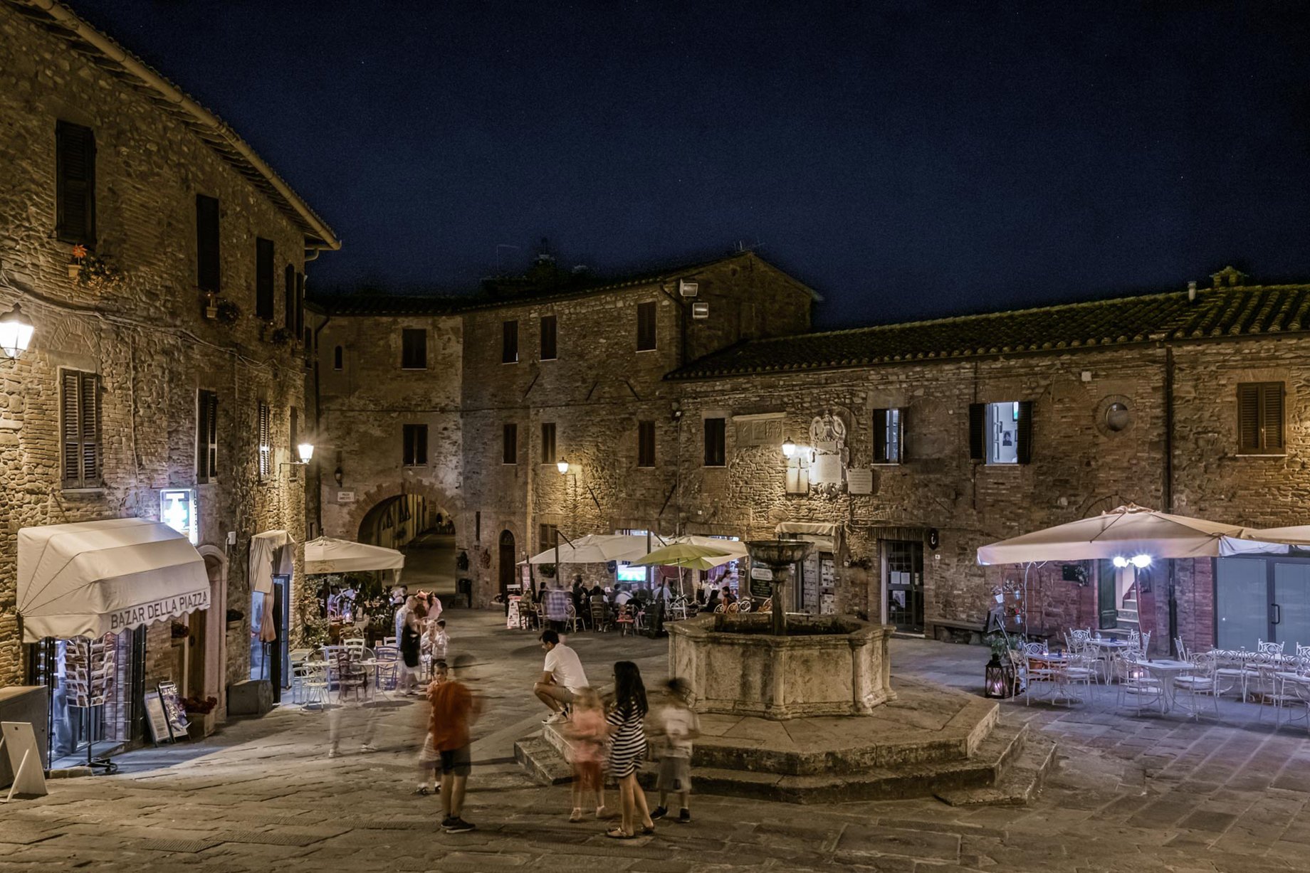 Photo of Panicale, Italy shot by Barry Schwartz for The New York Times 