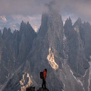 Chandler Borries Ascends The Dolomites For Arc’teryx