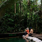 Kristin Bethge Visits Dr. Lovejoy In the Amazon Rainforest